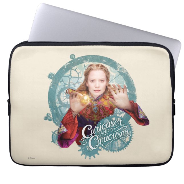 Alice | Curiouser and Curiouser 2 Laptop Sleeve (Front)