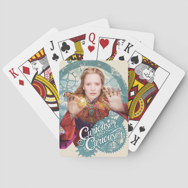Alice | Curiouser and Curiouser 2 Poker Cards (Back)
