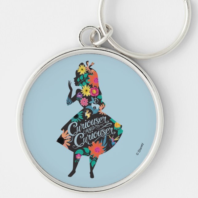 Alice | Curiouser and Curiouser Keychain (Front)
