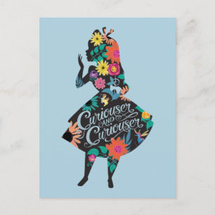 Alice   Curiouser and Curiouser Postcard