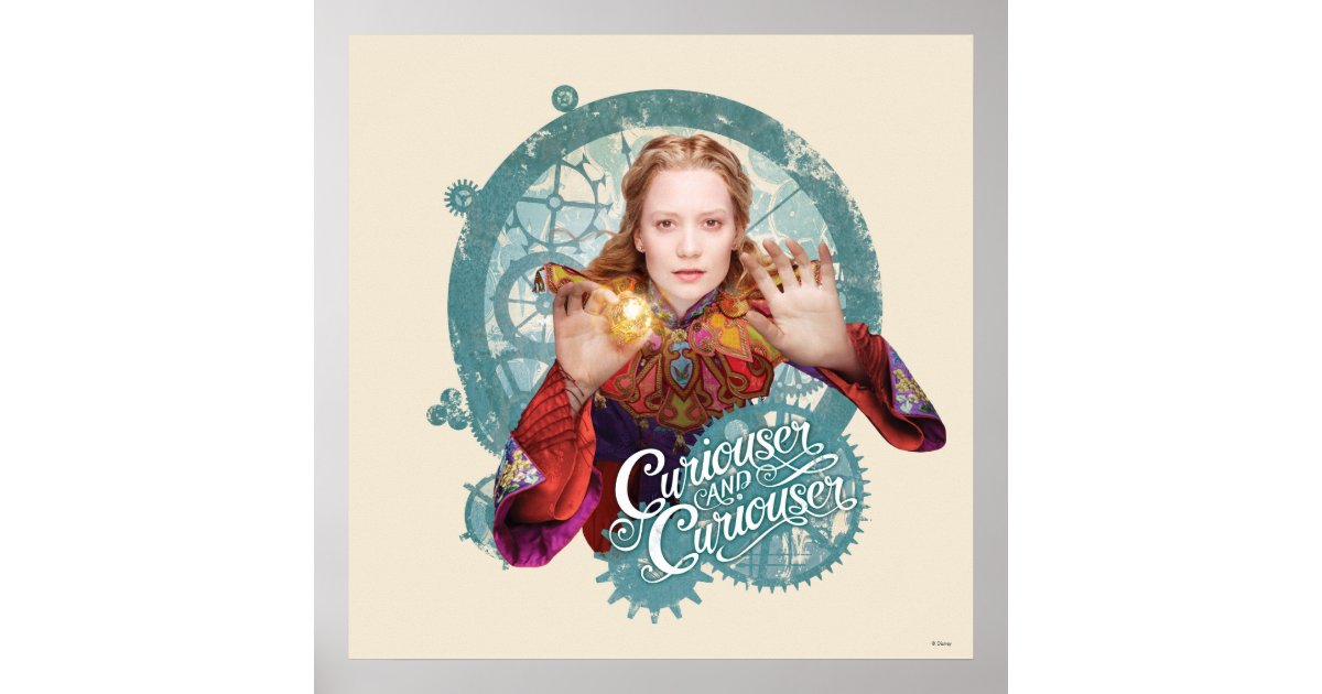 Alice: Curiouser and Curiouser exhibition poster