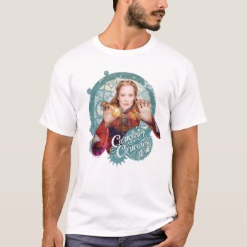 Alice | Curiouser And Curiouser T-shirt by AliceLookingGlass at Zazzle