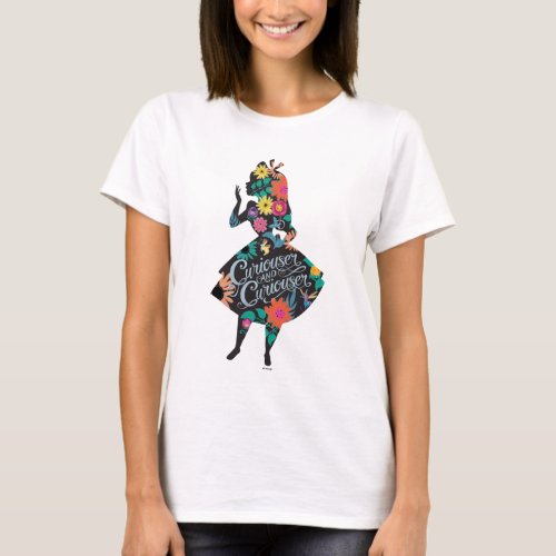 Alice  Curiouser and Curiouser T_Shirt
