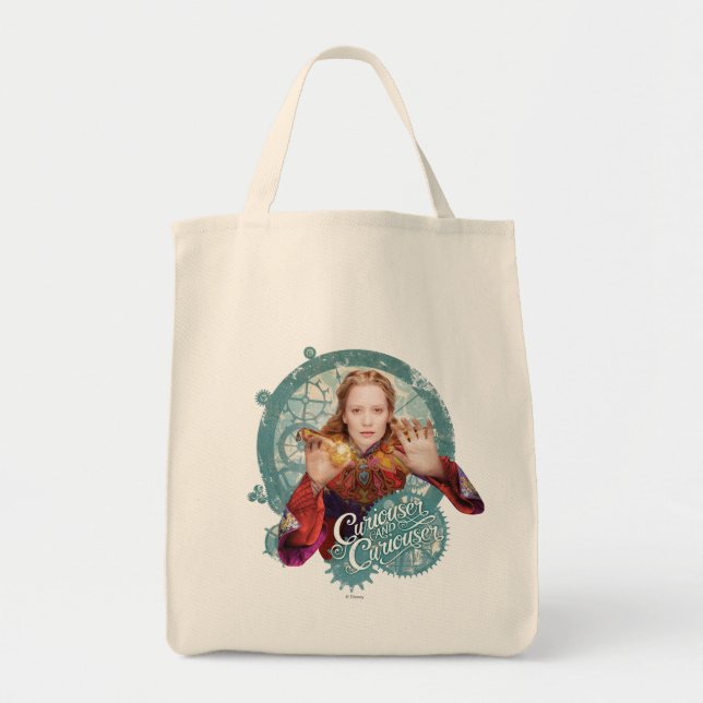 Alice | Curiouser and Curiouser Tote Bag (Front)