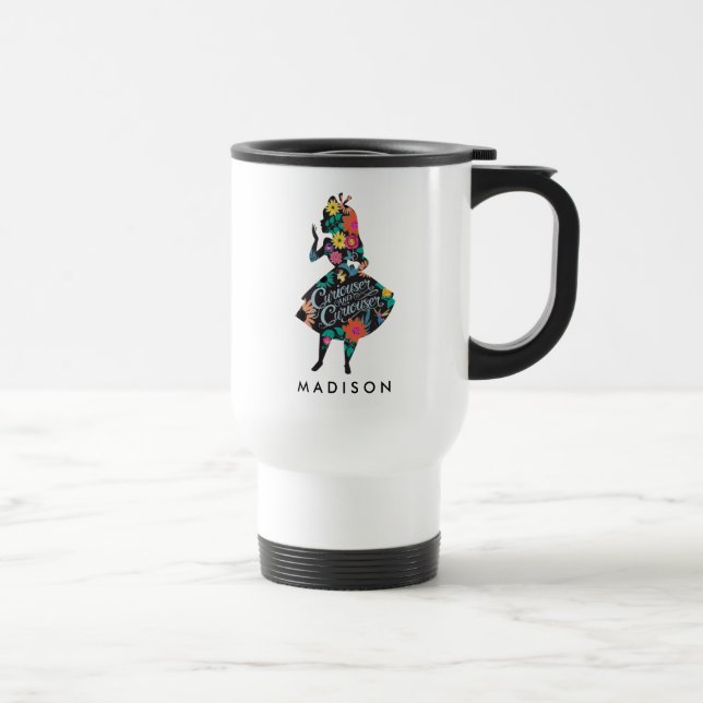 Alice | Curiouser and Curiouser Travel Mug (Right)