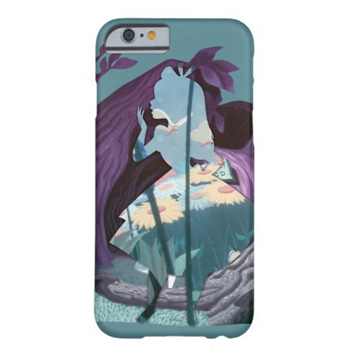 Alice Daisy Field Silhouette in Tulgey Woods Barely There iPhone 6 Case