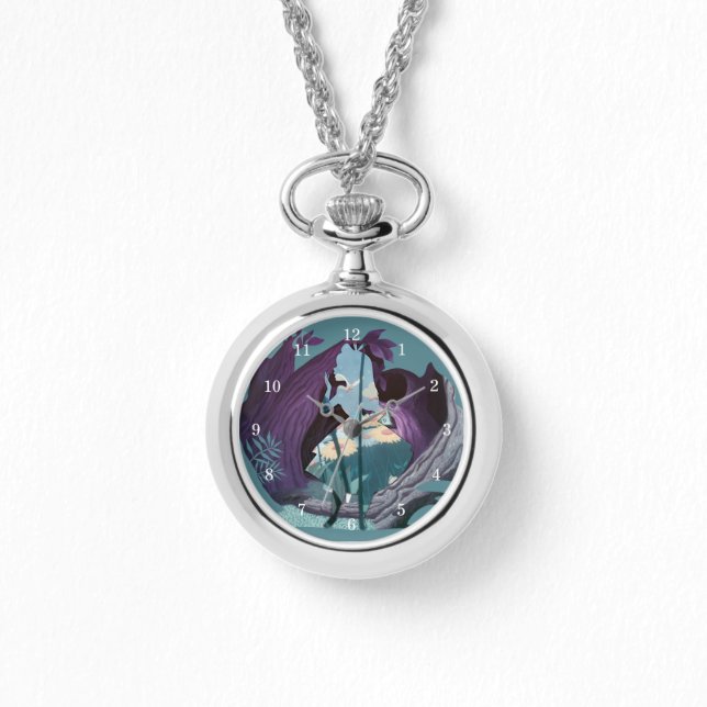 Alice Daisy Field Silhouette in Tulgey Woods Watch (Front)