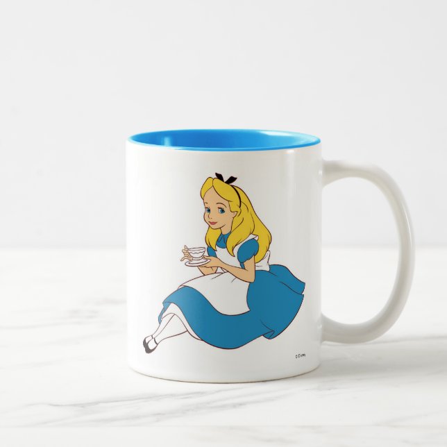Alice Disney Two-Tone Coffee Mug (Right)