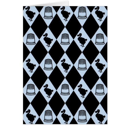 Alice Dodo and Thimble Pattern Cards (Front)