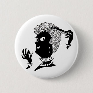 Alice doing her 'do button