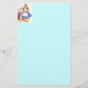 Alice Drinks Color Stationery