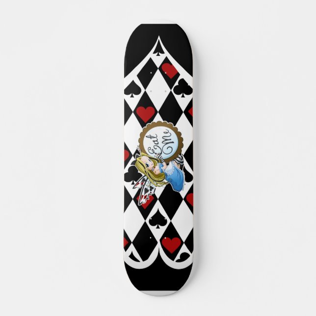 Alice Fairy-Eat Me Anime Skateboard Deck (Front)