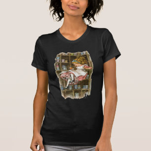 Alice floats down the rabbit hole T-Shirt
