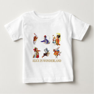 Alice & Friends in Wonderland Baby T-Shirt