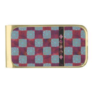 Alice Gold Finish Money Clip