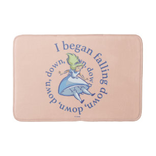 Alice   I Began Falling Down, Down, Down... Bath Mat