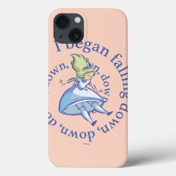 Alice | I Began Falling Down  Down  Down... Iphone 13 Case by aliceinwonderland at Zazzle