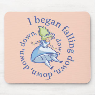 Alice I Began Falling Down, Down, Down... Mouse Pad