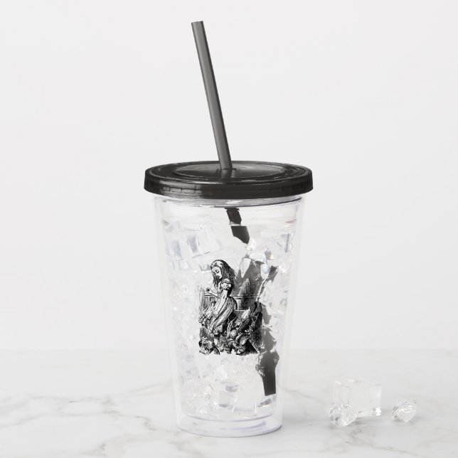 Alice im Wunderland - Alice in Wonderland Acrylic Tumbler (Front Ice)