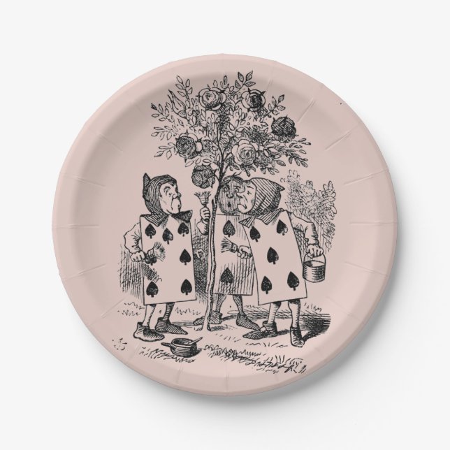 Alice im Wunderland - Alice in Wonderland Paper Plates (Front)