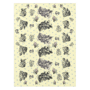 Alice im Wunderland - Alice in Wonderland pastel Tablecloth