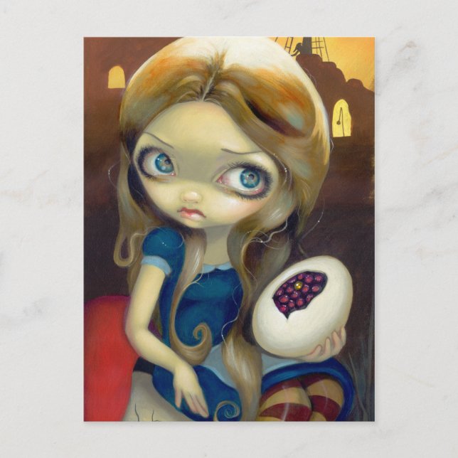 "Alice in a Brueghel Vision" Postcard (Front)