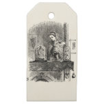 Alice in a Mirror Wooden Gift Tags
