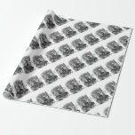 Alice in a Mirror Wrapping Paper