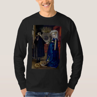 Alice in a Van Eyck Portrait SHIRT wonderland goth