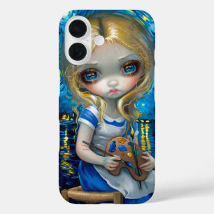 Alice in a Van Gogh Nocturne iPhone 16 Case