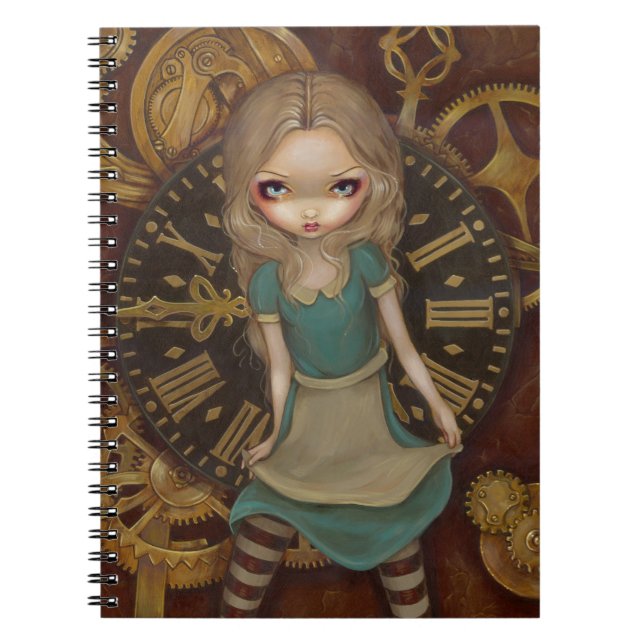 "Alice in Clockwork" Notebook (Front)