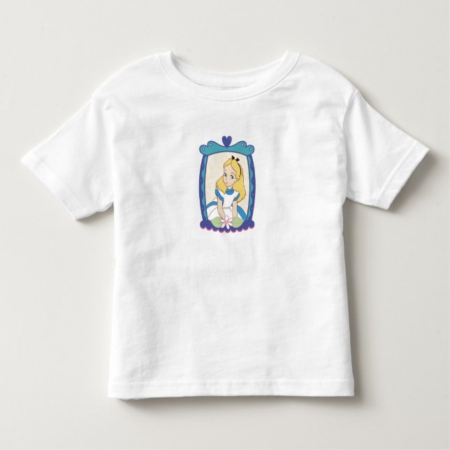 Alice in Frame Disney Toddler T-shirt (Front)