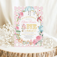 Alice in ONEderland 1st Birthday Mad Tea Party