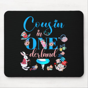 Alice In Onederland Family Cousin Of The Birthday Mouse Pad