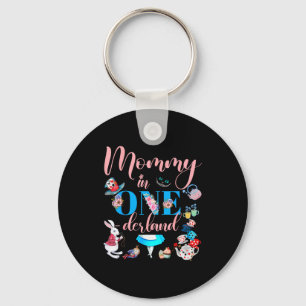 Alice In Onederland Family Mommy Of The Birthday G Keychain