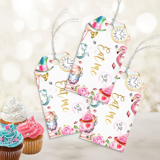 Alice in Onederland Favor Tags  (Creator Uploaded)