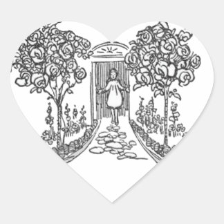 Alice in the Doorway Stickers (in 7 shapes)