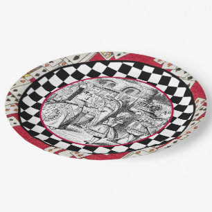 Alice in the Queen's Courtyard 1 Paper Plates