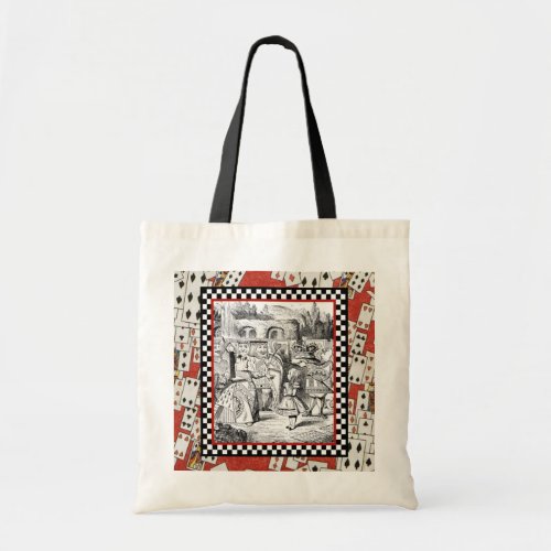 Alice in the Queens Courtyard 1 Tote Bag