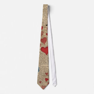 Alice in the Wonderland Eat Me Muffin Neck Tie