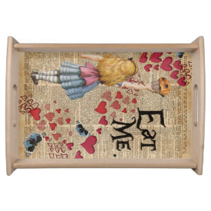 Alice in the Wonderland Eat Me Muffin Serving Tray