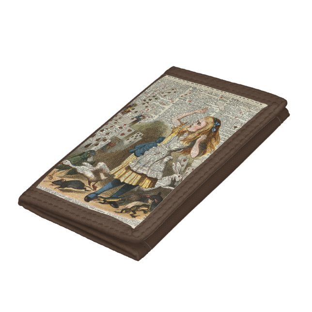 Alice in the wonderland trifold wallet (Bottom)