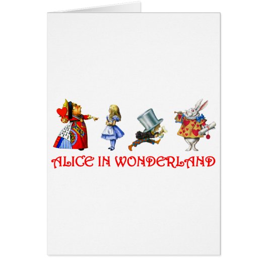 ALICE IN WONDERLAND (Front)