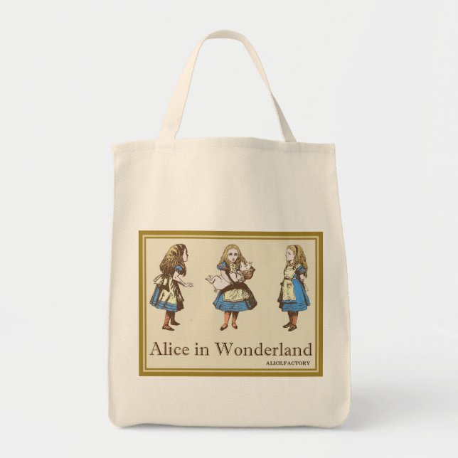 Alice in Wonderland 0100 Tote Bag (Front)
