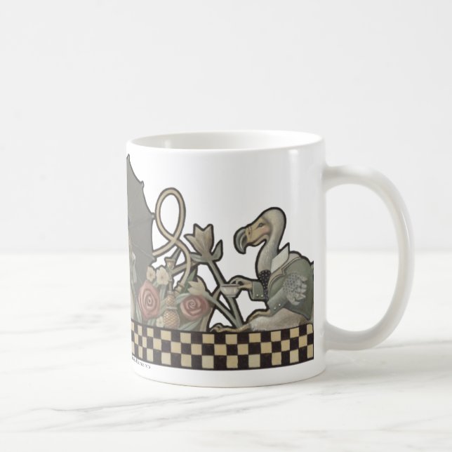 Alice in Wonderland 11 oz Mug by David Delamare (Right)