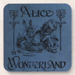 Alice in Wonderland 1905 book cover Drink Coaster