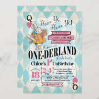 Alice In Wonderland Table Decorations DIY Cutouts, 12.5 x 18.5 inch, 4