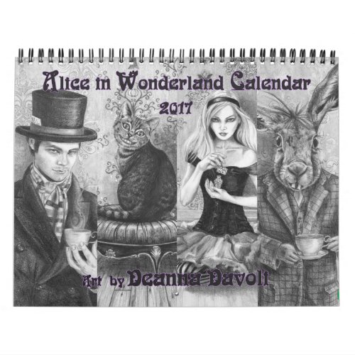 Alice in Wonderland 2017 Calendar Fairy Tale