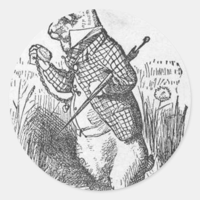 Alice in Wonderland 2.5 Classic Round Sticker (Front)