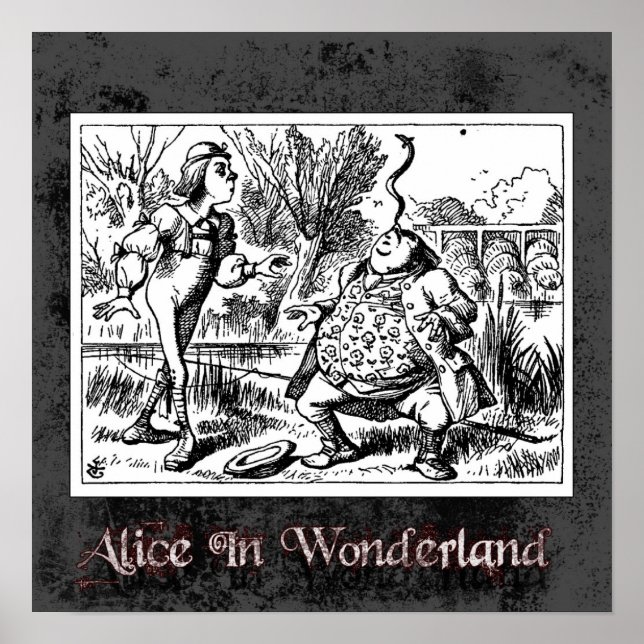 Alice In Wonderland 5 Poster (Front)